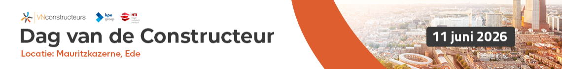 Kom jij donderdag 11 juni 2026 ook naar de Dag van de constructeur?