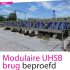 Modulaire UHSB brug beproefd