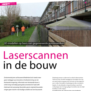 Laserscannen in de bouw