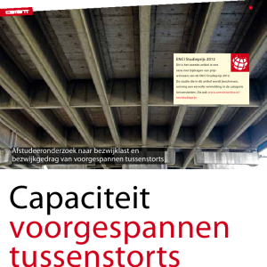 Capaciteit voorgespannen tussenstorts