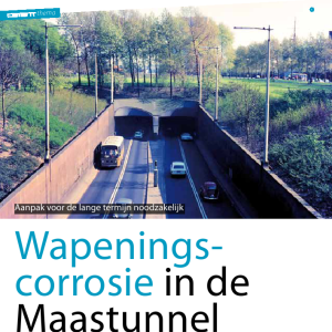 Wapeningscorrosie in de Maastunnel