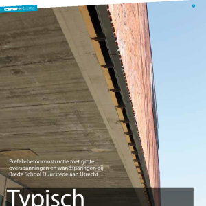 Typisch staalontwerp omgezet in beton