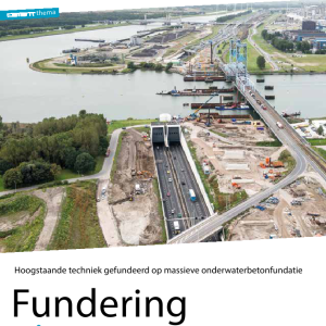 Fundering nieuwe Botlekbrug