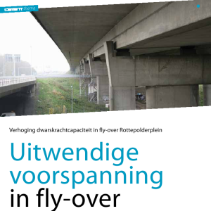 Uitwendige voorspanning in fly-over