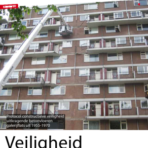 Veiligheid uitkragende betonvloeren