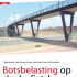 Botsbelasting op slanke fietsbrug