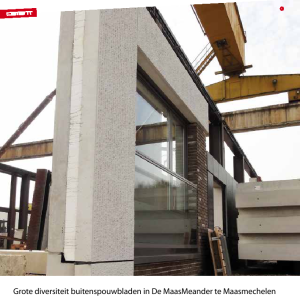 Puzzelen met prefab gevels