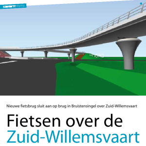Fietsen over de Zuid-Willemsvaart