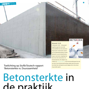 Betonsterkte in de praktijk