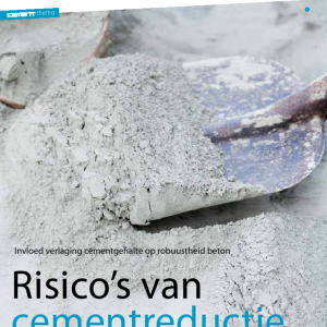 Risicos van cementreductie