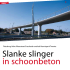 Slanke slinger in schoonbeton