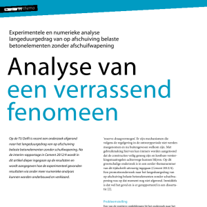 Analyse van een verrassend fenomeen