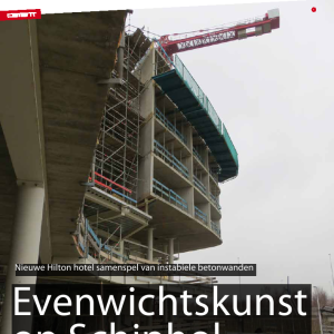 Evenwichtskunst op Schiphol