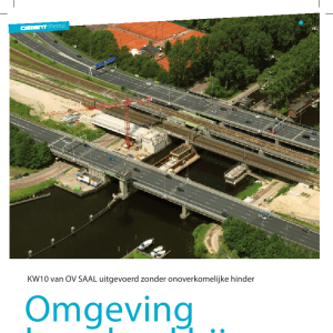 Omgeving bepalend bij Schinkelbrug