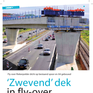 'Zwevend' dek in fly-over