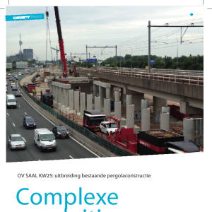 Complexe aansluiting van oud naar nieuw