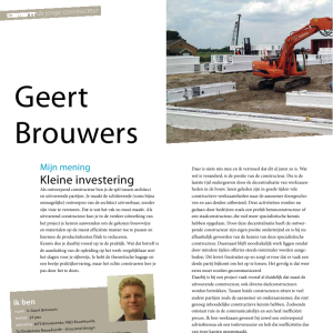 Kleine investering met groot resultaat