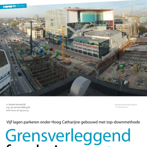 Grensverleggend funderingssysteem in Utrecht