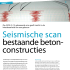 Seismische scan bestaande betonconstructies