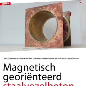Magnetisch georiënteerd staalvezelbeton