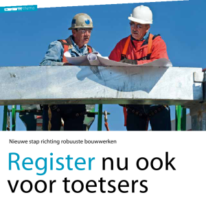 Register nu ook voor toetsers