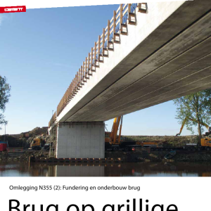 Brug op grillige grondopbouw