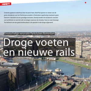 Droge voeten en nieuwe rails