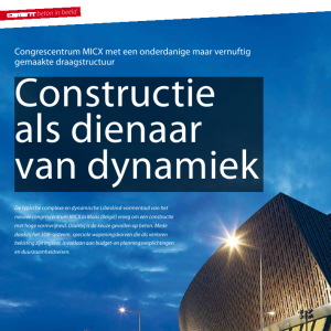 Constructie als dienaar van dynamiek