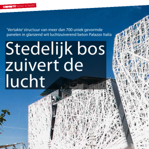 Stedelijk bos zuivert de lucht