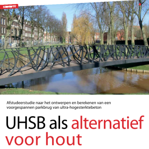 UHSB als alternatief voor hout