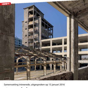 Oud beton, nieuwe uitdaging