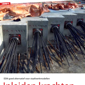 Inleiden krachten in betondoorsnede