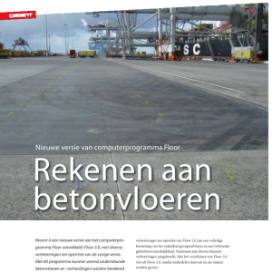 Rekenen aan betonvloeren
