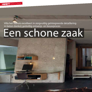 Een schone zaak
