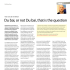 Du bai, or not Du bai, that is the question- Column Dirk Rinze Visser