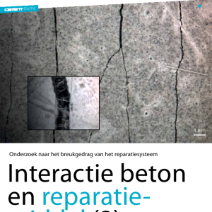 Interactie beton en reparatiemiddel (2)