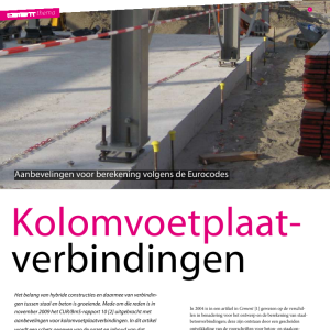 Kolomvoetplaatverbindingen