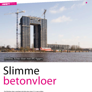 Slimme betonvloer