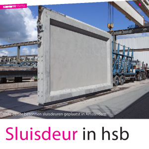 Sluisdeur in hsb