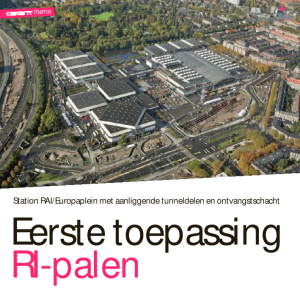 Eerste toepassing RI-palen