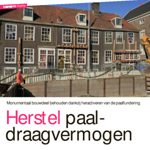 Herstel paaldraagvermogen