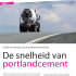 De snelheid van portlandcement