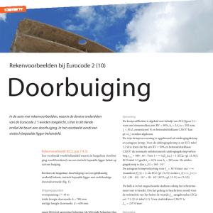 Doorbuiging