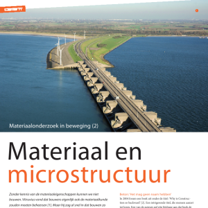 Materiaal en microstructuur