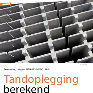 Tandoplegging berekend