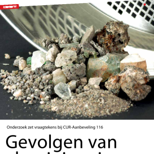 Gevolgen van aluminium in AEC-granulaat