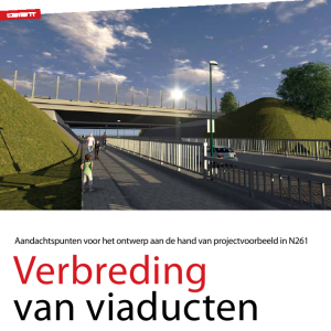 Verbreding van viaducten