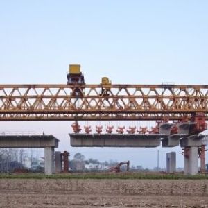 Approach bridge of Second Wuhu Bridge