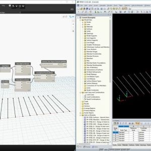 Parametrisch model gekoppeld aan rekenprogramma