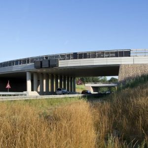 Innovatief turboverkeersplein boven A76 opgeleverd